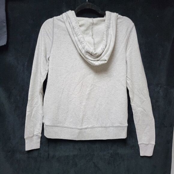 PINK "LOVE LOVE PINK" GRAY HOODIE - Picture 2 of 4